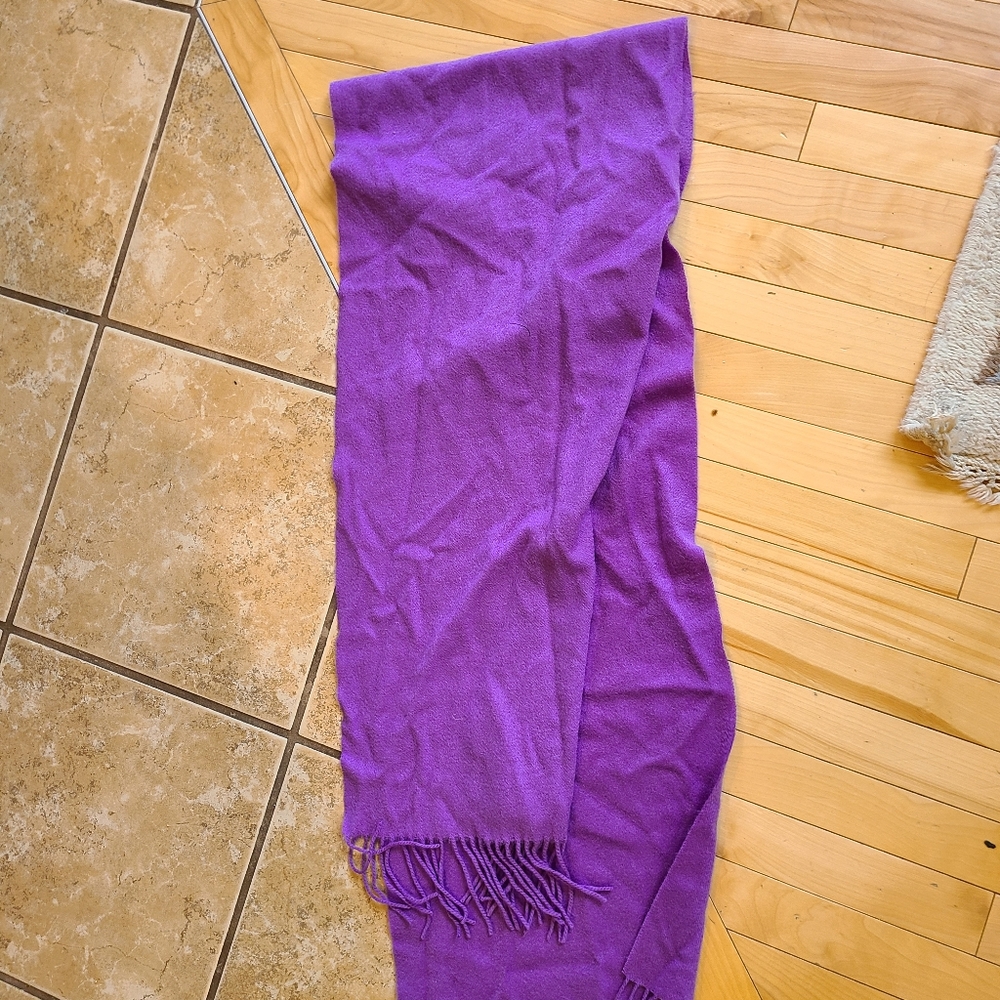 Marc Jacobs Purple Scarf